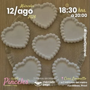 Pinta tu Corazón Joyero 12AGO - Café y Pinceles