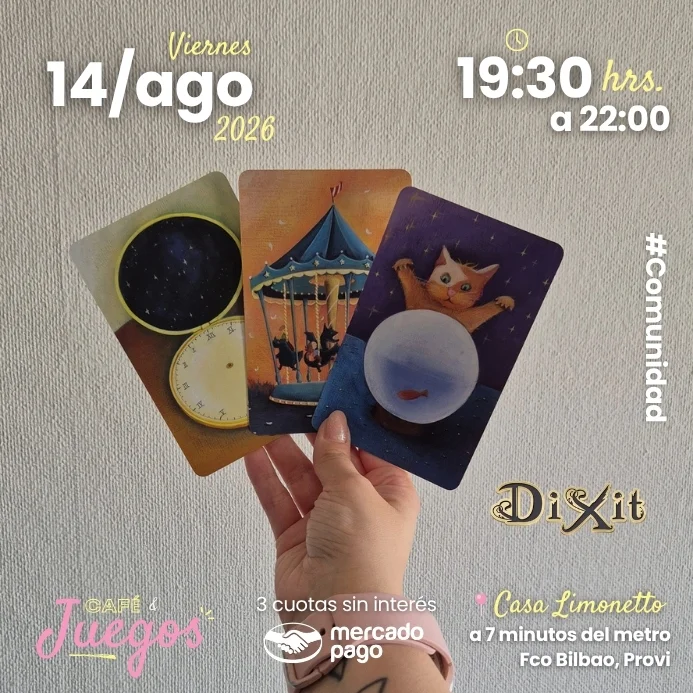 Juntita de Dixit 14AGO - Café y Juegos