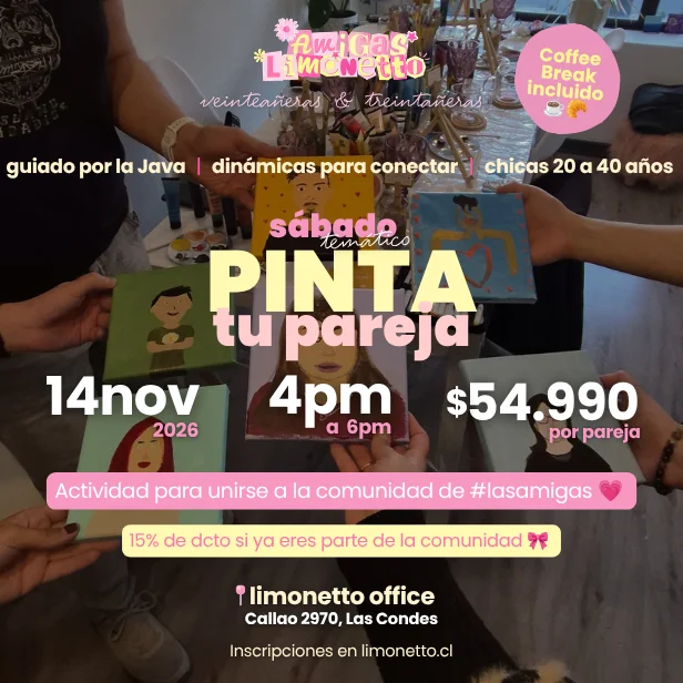 14 de noviembre Pinta tu Pareja - Sábado Temático