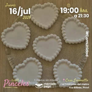 Pinta tu Corazón Joyero 16JUL - Café y Pinceles