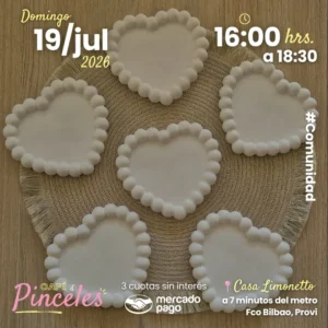 Pinta tu Corazón Joyero 19JUL - Café y Pinceles