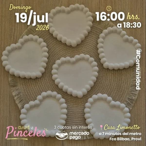 Pinta tu Corazón Joyero 19JUL - Café y Pinceles