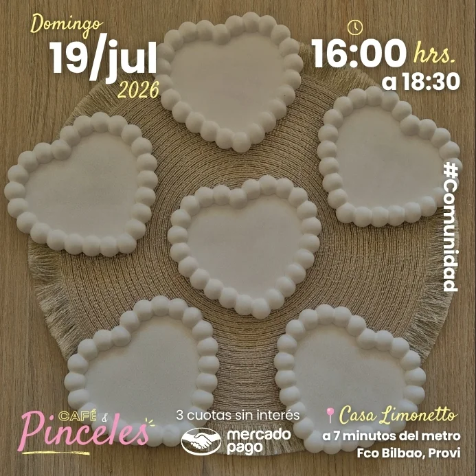 Pinta tu Corazón Joyero 19JUL - Café y Pinceles