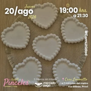 Pinta tu Corazón Joyero 20AGO - Café y Pinceles