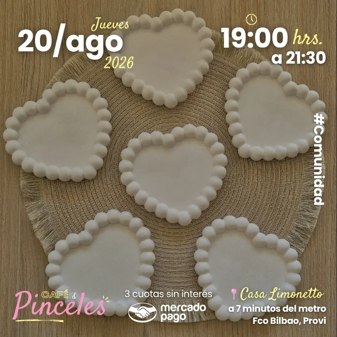 Pinta tu Corazón Joyero 20AGO - Café y Pinceles