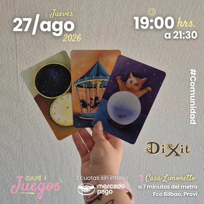 Juntita de Dixit 27AGO - Café y Juegos