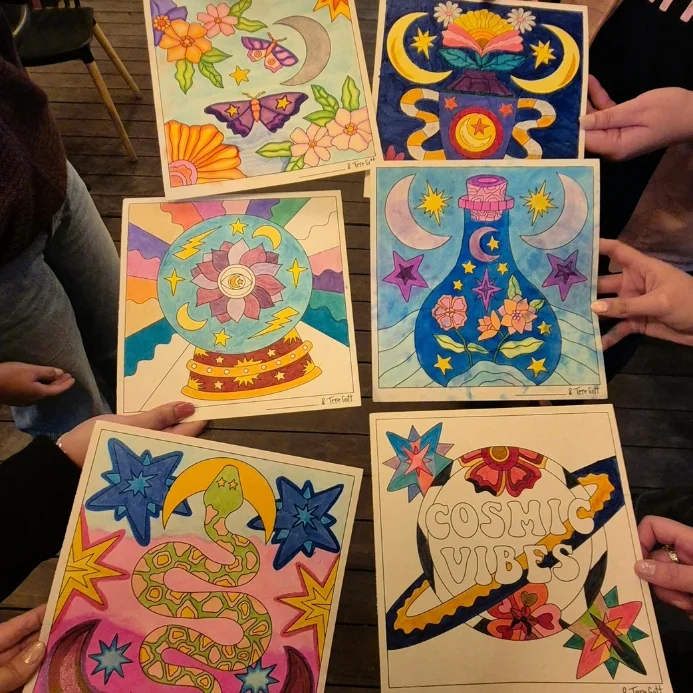 Juntita de Coloring 23JUL - Café y Colores - Imagen 4