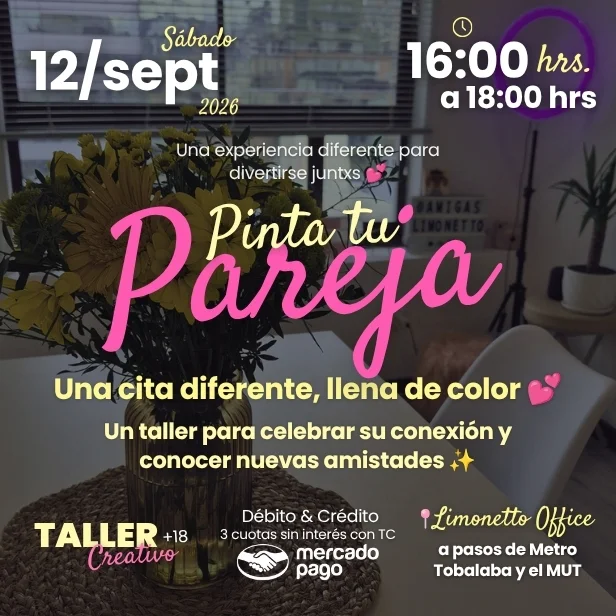 Taller Pinta tu Pareja 12sept - Amigas Limonetto