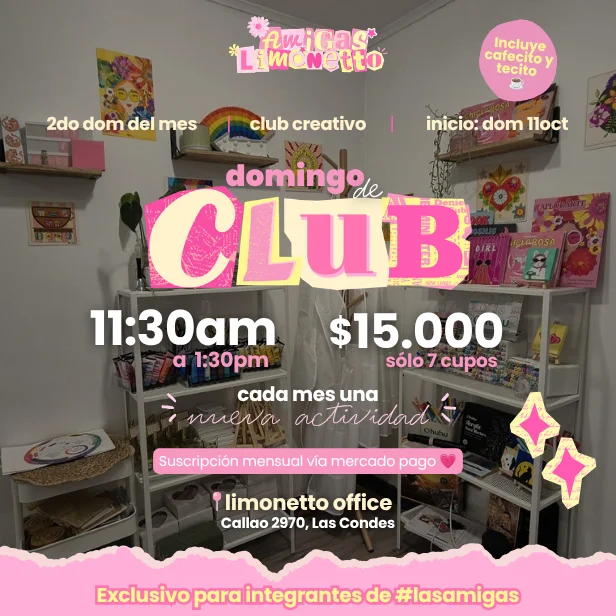 Club Creativo Limonetto 2do Domingo del Mes