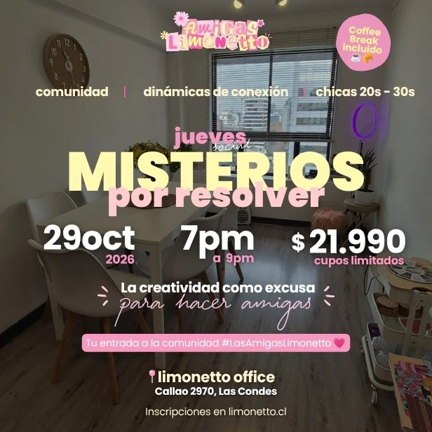 Jueves Social: Resolver Misterios 29 oct